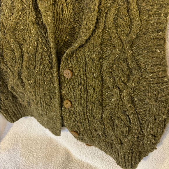 VINTAGE SWEATER VEST BANANA REPUBLIC WOOL CHUNKY - Picture 2 of 9
